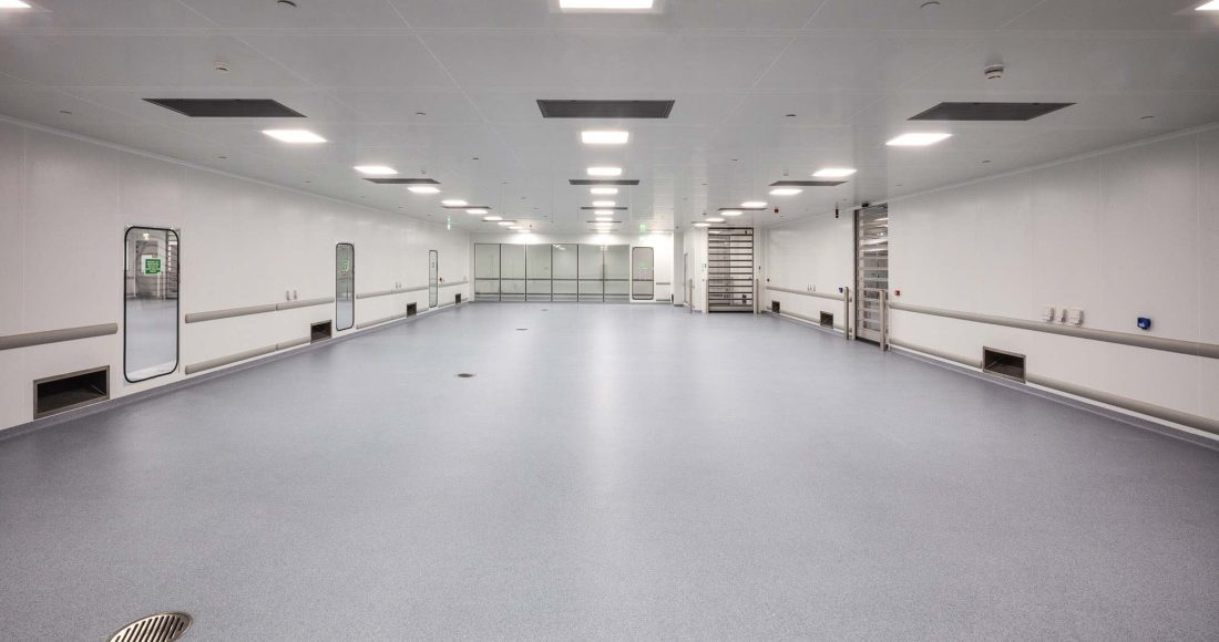 Interior of the Abbott Longford facility